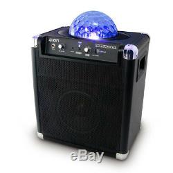 Ion Audio Party Rocker Bluetooth Portable Sound System with Microphone Built-In