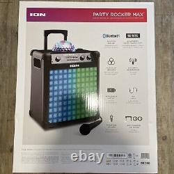 Ion Audio Party Rocker Max 100w Portable Wireless Rechargeable Speaker System