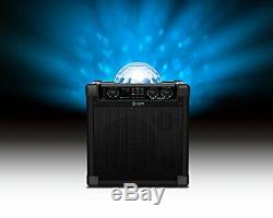 Ion Audio Party Rocker Plus Bluetooth Portable Speaker System with Party Lig