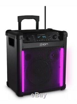 Ion Block Rocker Max Bluetooth Speaker Karaoke Party Sound IPA76C2 withMicrophone