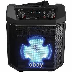 Ion Party Boom FX 100W High-Power Rechargeable Speaker with Lights, Bass Boost