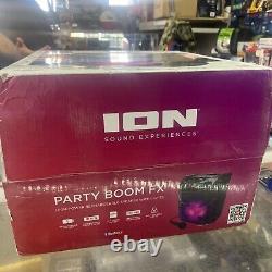 Ion Party Boom FX High-Power Bluetooth Powered Speaker READ DESCRIPTIONS