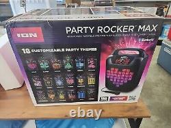 Ion Party Rocker Max MK2 Portable Speaker With Customizable Party Lights