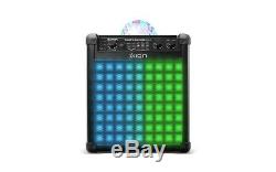 Ion Party Rocker Max iPA73P Wireless Rechargeable Portable Speaker withLights NEW
