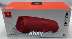 JBL Party Boost Charge 5 20h Portable Speaker System (Red) (New & Sealed)