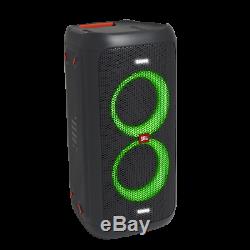 JBL Party Box 100 Bluetooth Speaker with RGB LED Lights, 12 Hours of Battery