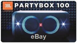 JBL Party Box 100 Portable Bluetooth Speaker Black
