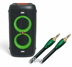 JBL Party Box 100 Portable Bluetooth Speaker withAudioQuest Evergreen 1.5m Cable