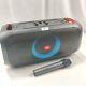 Jbl Partybox On-the-go Portable Karaoke Party Speaker 100w Bent Mic No Remote