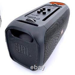 JBL PartyBox On-The-Go Portable Party Speaker With Built-In Lights NO MIC