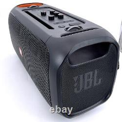 JBL PartyBox On-The-Go Portable Party Speaker With Built-In Lights NO MIC