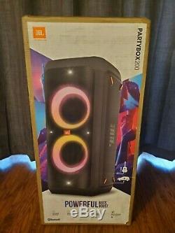 JBL Partybox 200 New! Portable bluetooth party speaker with light effects