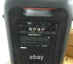 JBL Partybox 300 Portable Party Speaker Black Tested #001