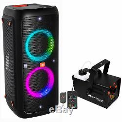 JBL Partybox 300 Portable Rechargeable Bluetooth Party Speaker+LED Fog Machine