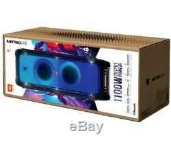 JBL partybox 1000 portable bluetooth party speaker lightshowith dj & karaoke-BLACK