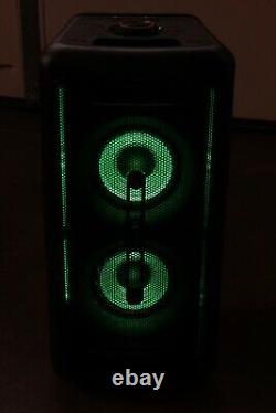 Kicker Wireless Bluetooth Party Speaker With Led Lights New
