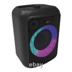 Klipsch GIG XL Bluetooth Wireless Party Speaker with Wired Microphone, RGB Li