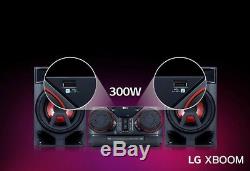 LG Bluetooth CK43 XBOOM 150W + 150W RMS USB Hi-Fi Audio System Speakers Stereo