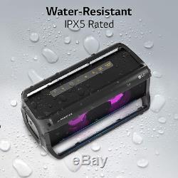 LG PK7 XBOOM Go Water-Resistant Wireless Bluetooth Party Speaker 22 Hours Black