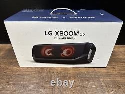 LG XBOOM Go P7 Portable Wireless Bluetooth Outdoor/Party Speaker Black NEW