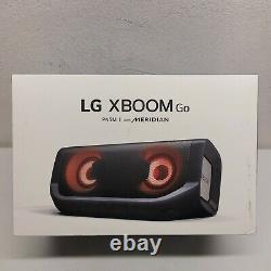 LG XBOOM Go with Meridian LED Party Lights Water Resistant Bluetooth speaker NEW