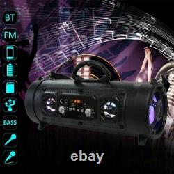 LOUD Powerful Wireless Bluetooth Speaker Heavy Bass Sound System Party