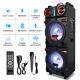 Large Party Bluetooth Speaker Woofer Heavy Bass Stereo Sound Indoor Outdoor Lot