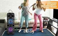 Large Party Bluetooth Speaker Woofer Heavy Bass Stereo Sound Indoor Outdoor Lot