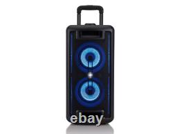Large Party Speaker with LED Lighting Bluetooth Karaoke 13 Hours of Playtime