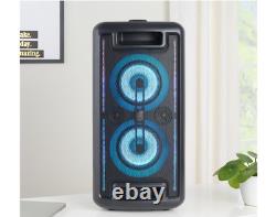 Large Party Speaker with LED Lighting Bluetooth Karaoke 13 Hours of Playtime