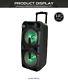Mg Sp-210rbt Rechargeable Karaoke Party Speaker System Bluetooth 4000w Magicbass