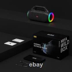 MIFA WildBox Bluetooth Speaker IP67 Dustproof Waterproof for Party Camping LED