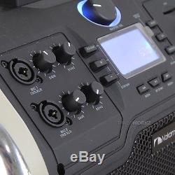 NAKAMICHI PRO Portable PA System 18 300W Bluetooth USB SD 2-Way Party Speaker
