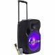 New Big Karaoke Bluetooth Party Dj Speaker With Wheels For Iphone 6 6s 7 7s 8 Plus