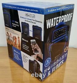 NEW ECOXGEAR EcoXplorer Wireless Bluetooth Waterproof Outdoor Party Speaker IP67