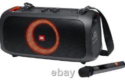 NEW JBL PartyBox On-The-Go Portable Bluetooth Party Speaker, Black