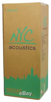 NYC Acoustics N210AR Dual 10 600w Rechargeable Powered Bluetooth Party Speaker