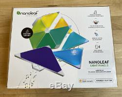 Nanoleaf Light Panels Smarter Kit Rhythm Edition 9 Panels + Rhythm
