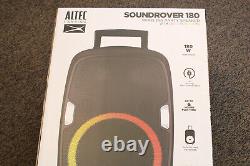 New Altec Lansing SoundRover 180 Wireless Party Speaker with Lighting Effects