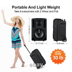 New B10 Karaoke Machine Portable Bluetooth Speaker with Subwoofer Party Speaker