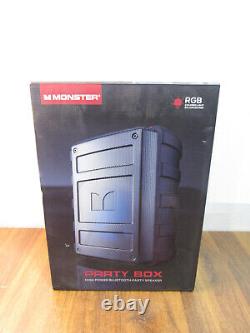 New Monster Party Box 200W Portable Bluetooth Party Speaker Model MS22102