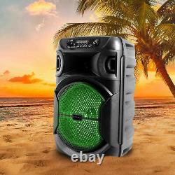 New Technical Pro 1000 W Portable LED Bluetooth Party Speaker withUSB, SOLD AS 3