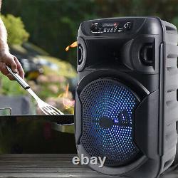 New Technical Pro 1000 W Portable LED Bluetooth Party Speaker withUSB, SOLD AS 4