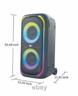Onn. Groove Large Party Speaker Gen. 2 Wireless with LED Lighting