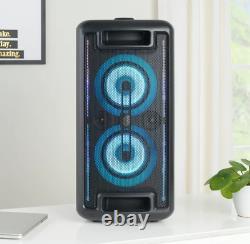Onn Large Party Speaker with LED Lighting (100008736) 13 Hours of Playtime NEW