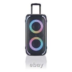 Onn Large Speaker Party Gen New Bluetooth Bass LED Lighting Effects Waterproof