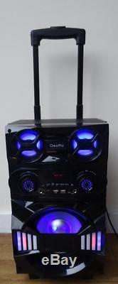 Osotto Bts-42 Bluetooth / Aux / Fm 60w Rechargeable Hifi Party Speaker Black