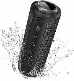 Outdoor Portable Bluetooth Speaker Waterproof 40W Loud Speaker Rich Bass Party