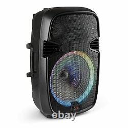 PBX-153 15 Bluetooth Rechargeable Speaker with Lights (2021 Model) LED Party