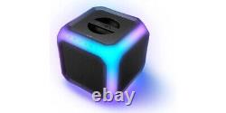 PHILIPS X7207 Bluetooth Party Cube Speaker with 360° Party Lights New
